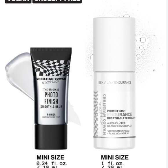 Smashbox x Christian Cowan Layered Look Mini Primer + Setting Spray Set - Picture 2 of 2